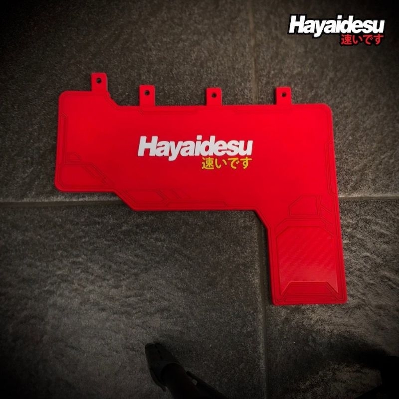 MUD FLAP HAYAIDESU SCOOPY 2017-2019 PENAHAN LUMPUR SCOOPY R12