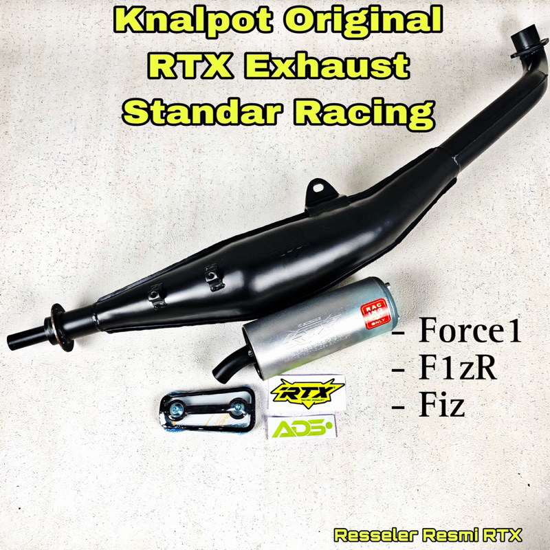 Knalpot Standar Racing RTX Premium Fizr F1zr Force1 FIZ Original