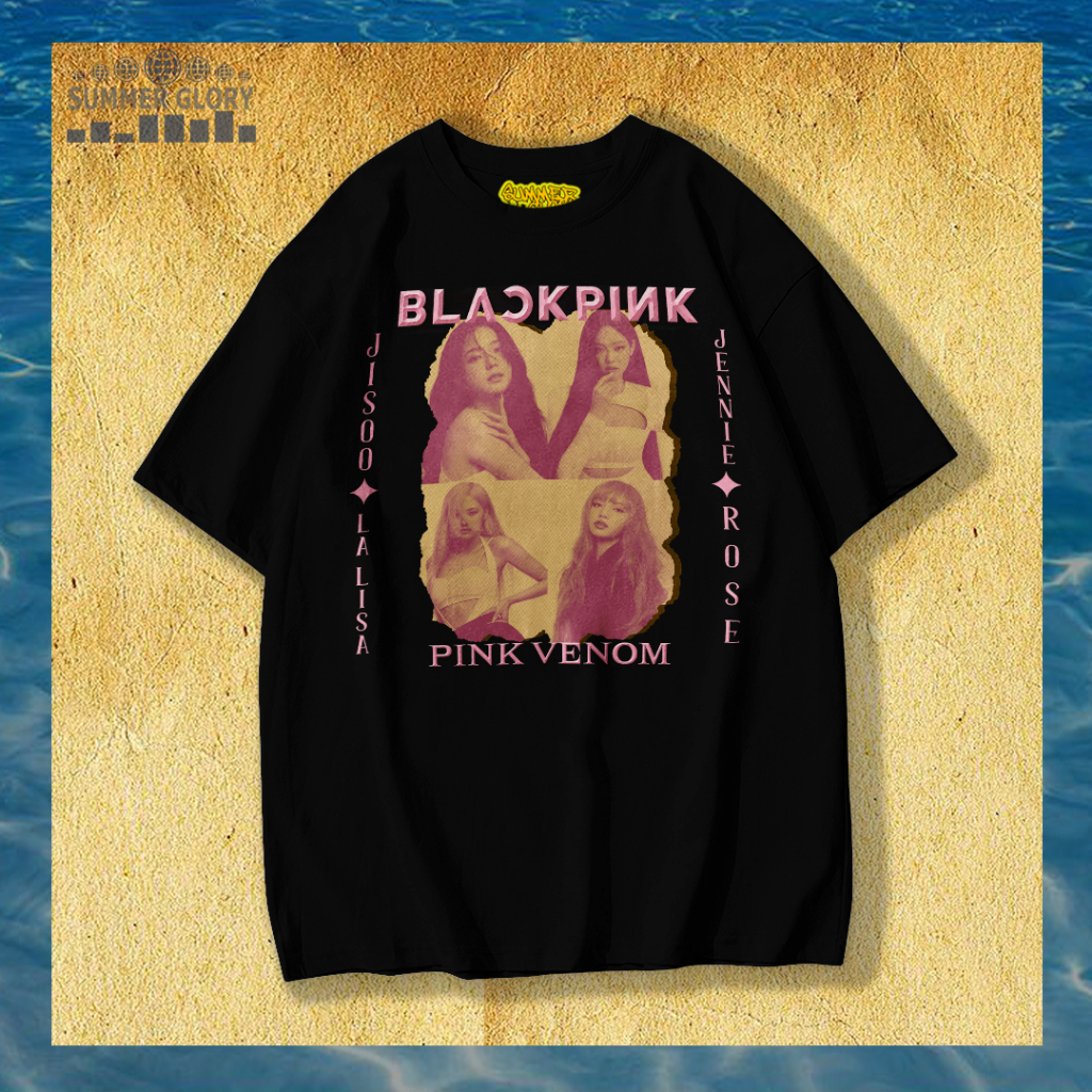 BLACK PINK T-SHIRT / KAOS BLACK PINK