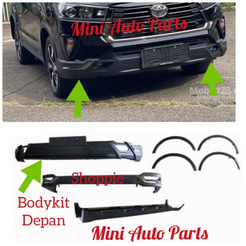 Bodykit BODY KIT Depan INNOVA Reborn VENTURER Facelift 2021-2022 Original