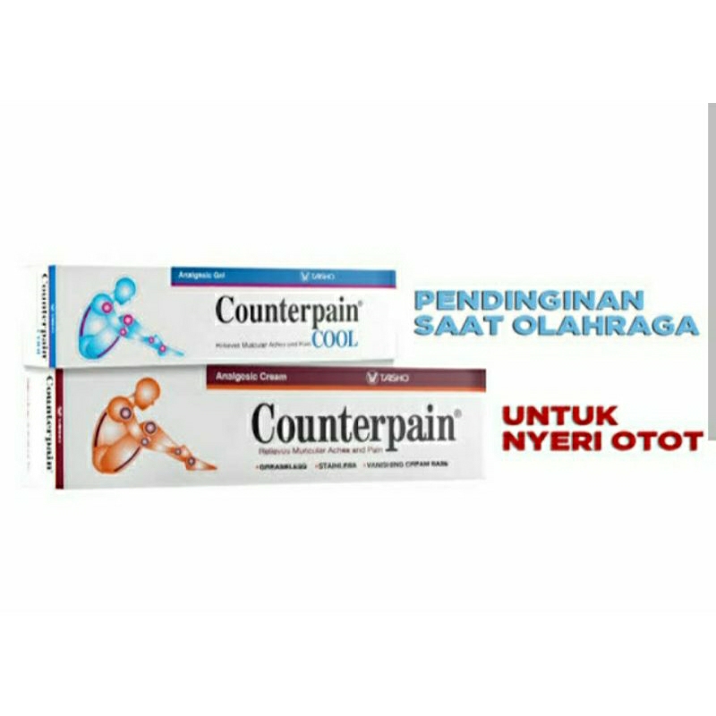 Counterpain Cream + Counterpain Cool Gel