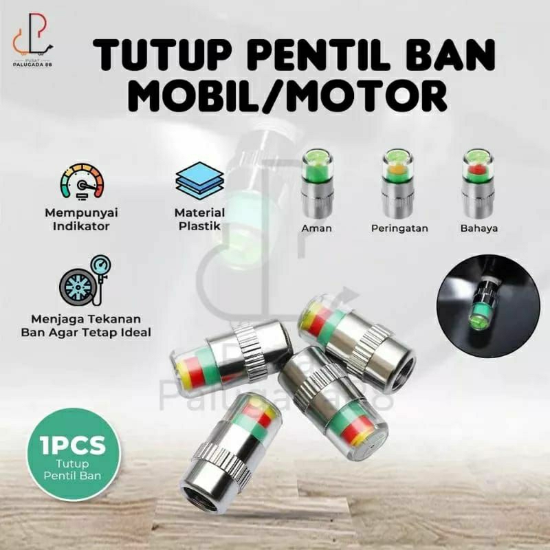 TUTUP PENTIL BAN MOBIL MOTOR,  TUTUP PENTIL INDIKATOR TEKANAN ANGIN