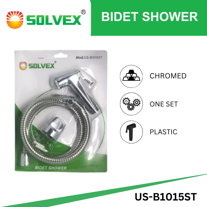 SOLVEX Jet Shower Toilet Bidet Cebok Closet/Kloset Bidet WC US-B1015ST