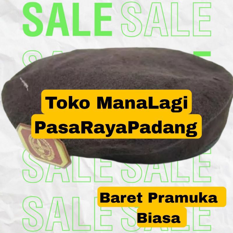 Topi Pramuka Baret Pramuka+Lambang Padang baret Pramuka