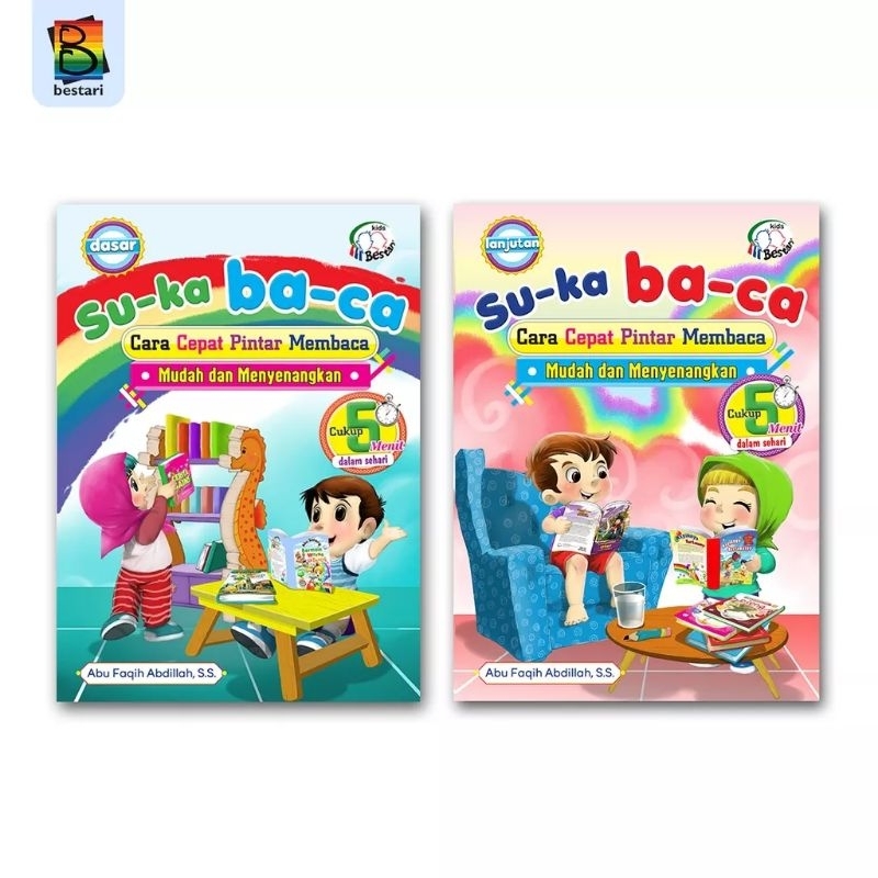 READY - Suka Baca - Su-ka ba-ca - Buku Penunjang TK - Zikrul Hakim