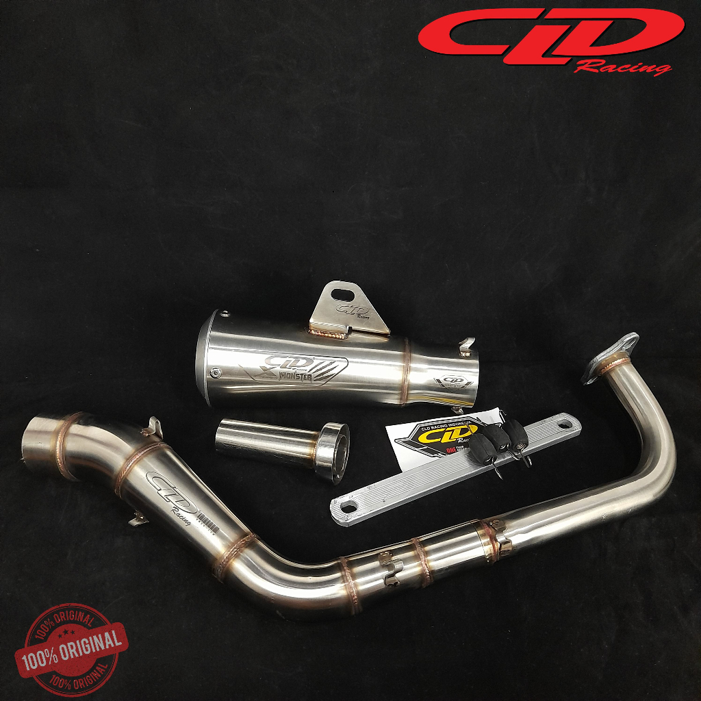 KNALPOT CLD TYPE X MONSTER VARIO 125  VARIO 150