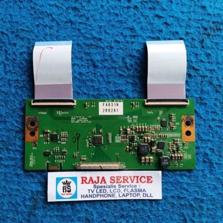 kabel tv LG 32LM3410 LG32LM3410  lvds flaxible dari tcon ke panel 60pin