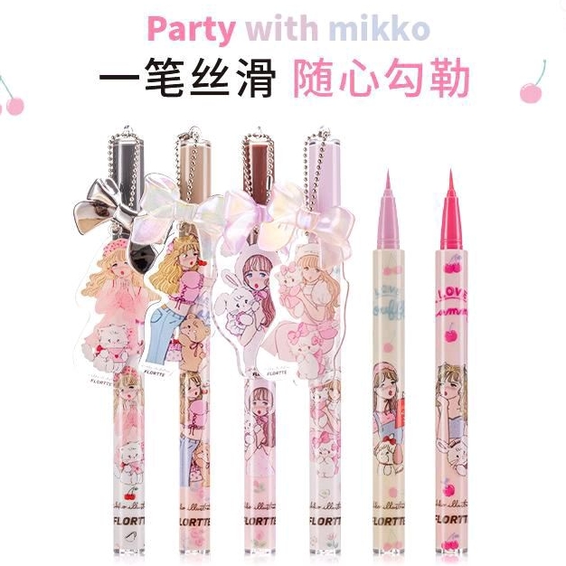 [READY] FLORTTE X Mikko Wink Wink Liquid Eyeliner| FLORTTE| Flortte Eyeliner| Flotte Eyeliner Pen| E