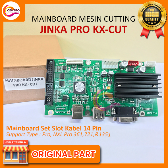 Mainboard Set Mesin Cutting Jinka (14 Pin) / Jinka Sparepart XL Pro Original KX-CUT / CUT