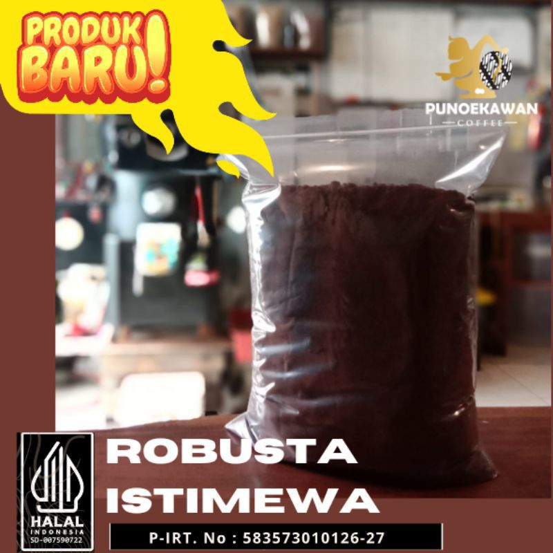 

Kopi Bubuk Robusta Loss Istimewa 500 Gram