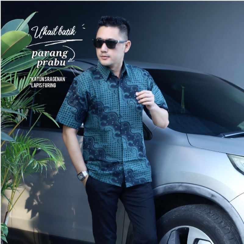 Baju Batik Pria Dewasa Asli Solo