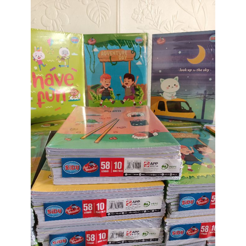 

Buku Tulis Sidu 58 Lembar