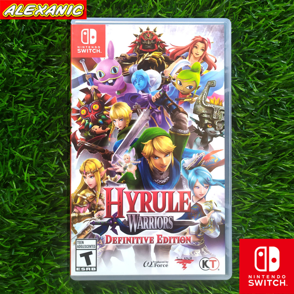 HYRULE WARRIORS DEFINITIVE EDITION Nintendo Switch Game Catridge