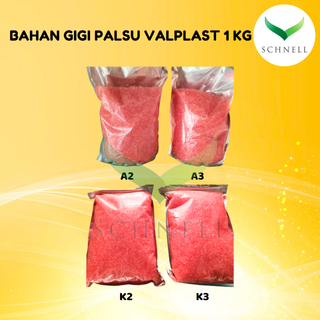 Bahan Gigi Palsu Valplast 1 Kg