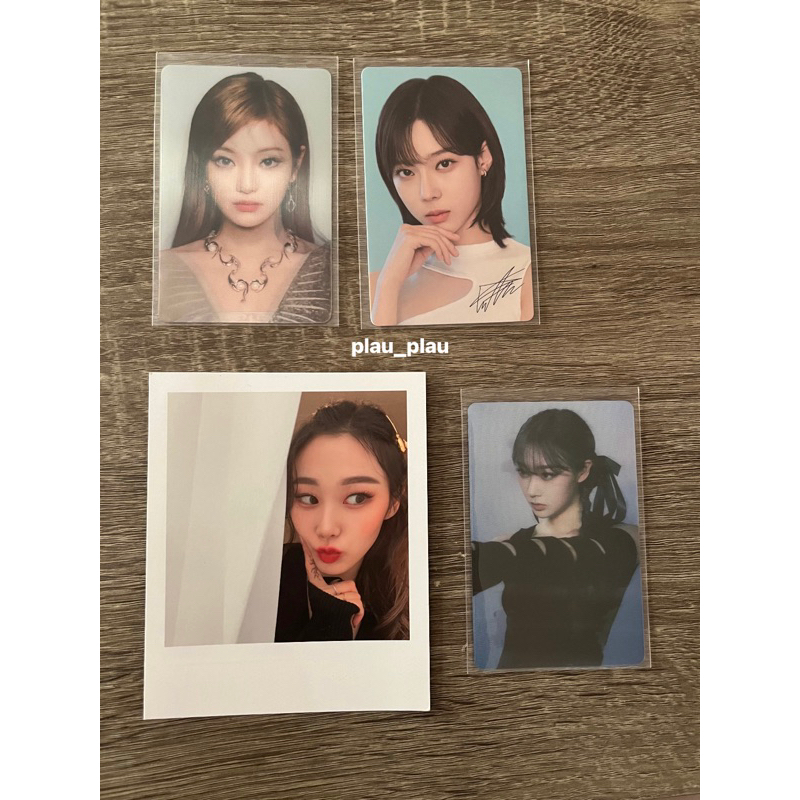 Photocard (PC) aespa SAVAGE era NINGNING GISELLE WINTER