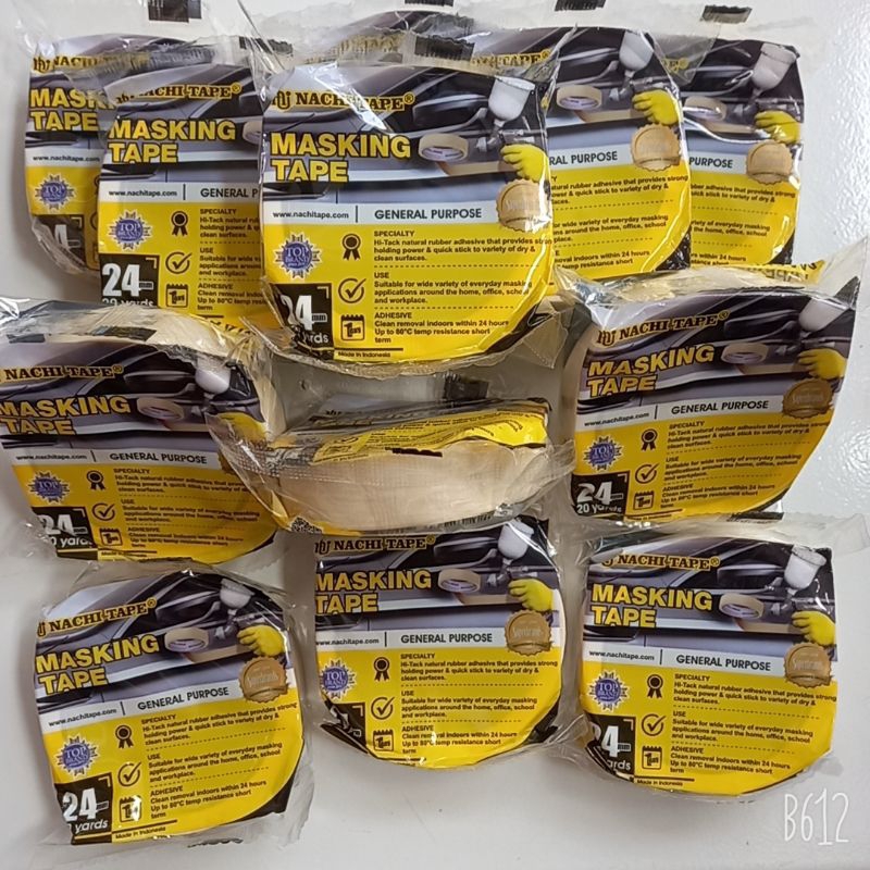 

Masking Tape Nachi 24mm 20yard Solasi Kertas