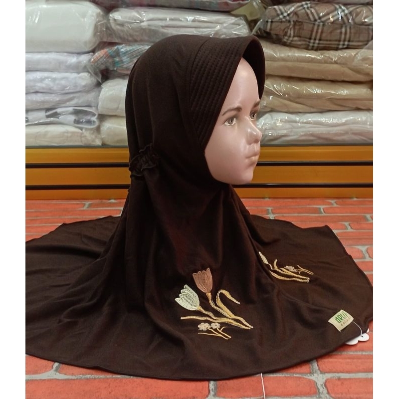 Jilbab Sekolah, Jilbab Pramuka, Jilbab Anak, Jilbab DELIMA
