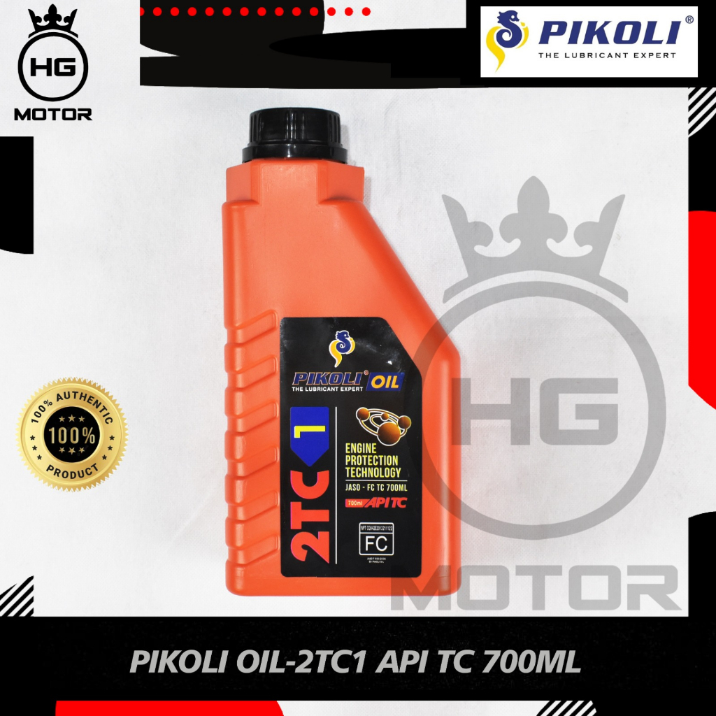 OLI SAMPING PIKOLI 2TC 1 PIKOLI 2 TAK C 1 JASO FC - TC 700ML API TC