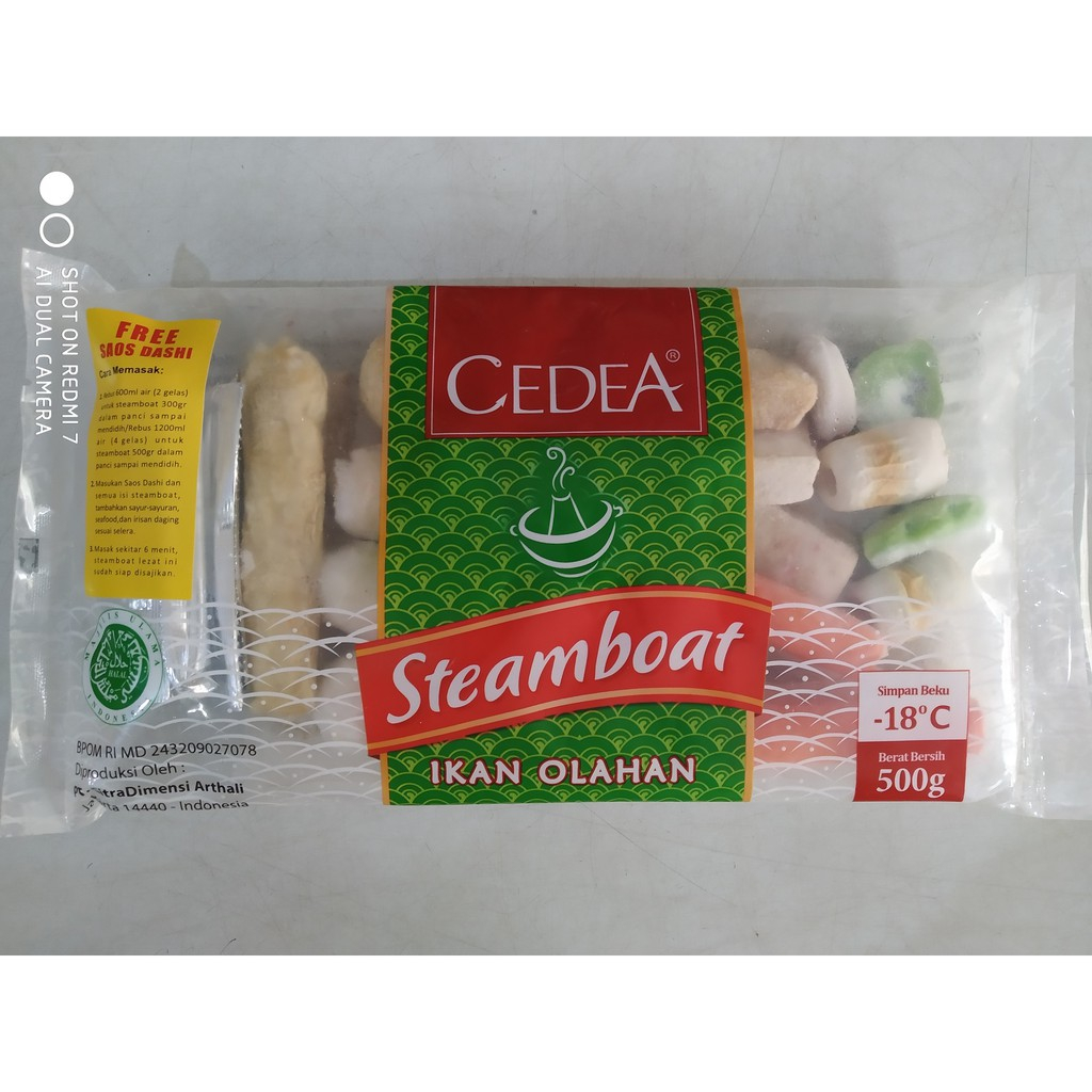 

Cedea Steamboat ikan olahan 500gr