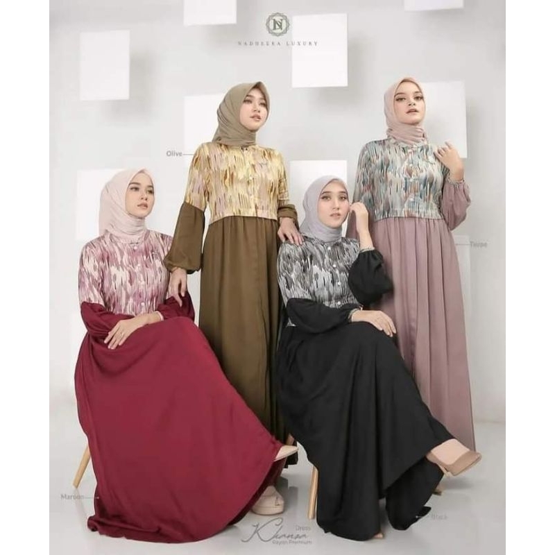 Khanza Dress Mom by Nadheera Luxury