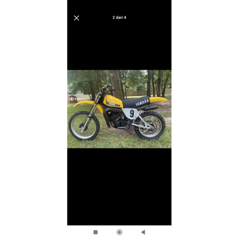 tangki Yamaha yz 1978 trail vintage custom