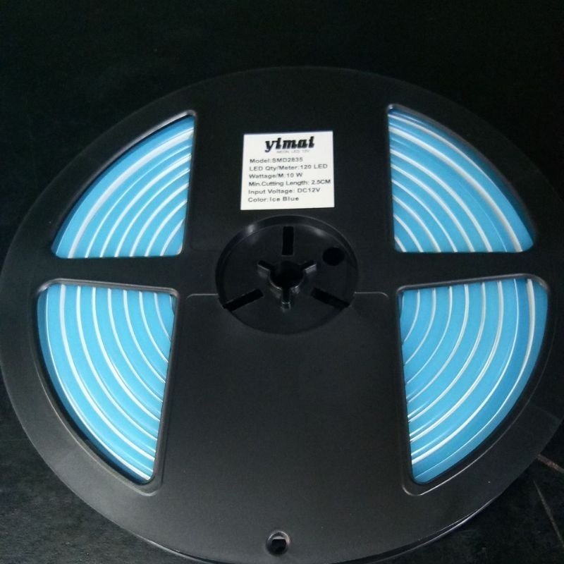 YIMAI LAMPU LED NEON FLEX DC 12V WARNA ICE BLUE