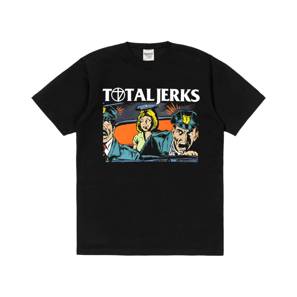 HOT Rockermusic T-shirt Total Jerks - Cover Split