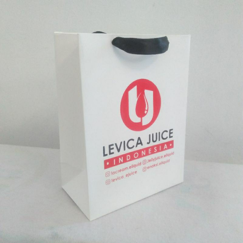 

Paperbag Custom Size Bahan ivory glossy
