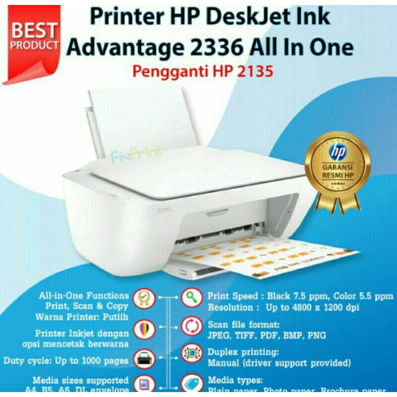 Printer Hp deskjet ink advantage