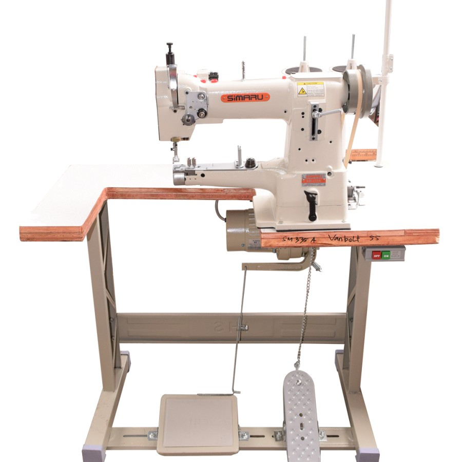 Mesin Cangklong/Mesin Jahit Kulit Sepatu Tas Dompet SIMARU SM 335A