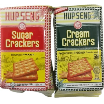 

Hup Seng Cream Crackers / Hupseng Mini / Hupseng asin Cream dan manis 125 gr