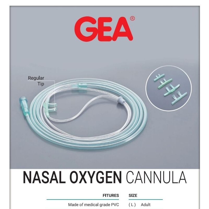 GEA Nasal Oxygen Cannula / Selang oksigen Dewasa