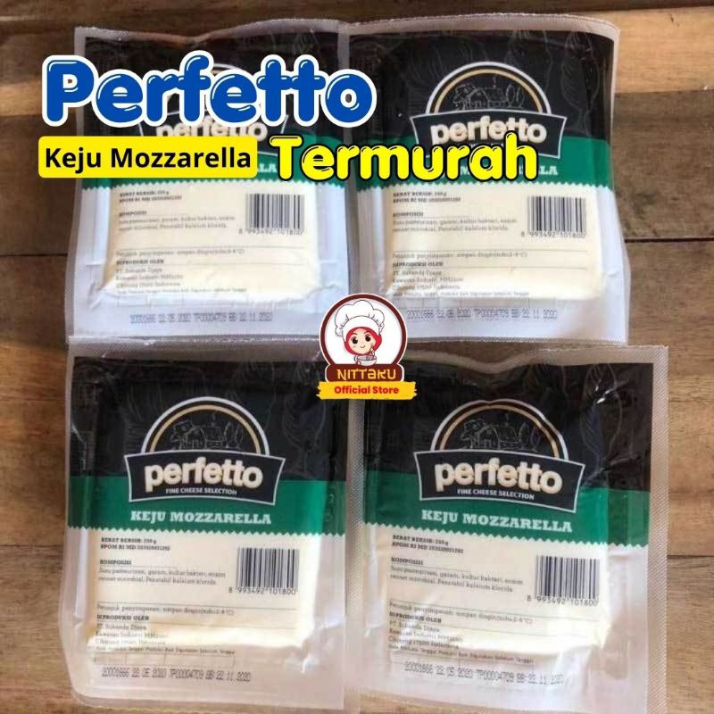 

Perfetto Keju Mozarella 250 gr Termurah