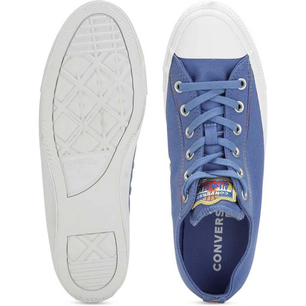 Sepatu Sneakers Wanita CONVERSE CT AS Ox Ozone Blue White Sulfur Original 165427C