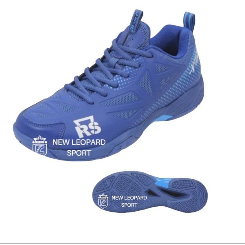 Sepatu badminton RS SND 06 biru tua original