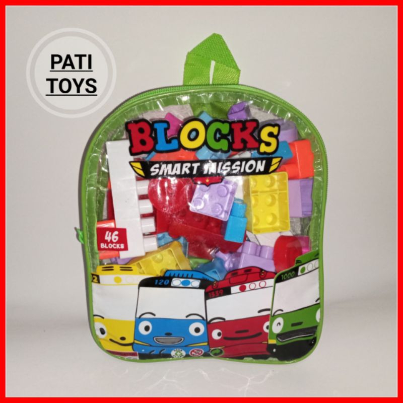 Mainan Edukasi Anak Balok Susun Besar