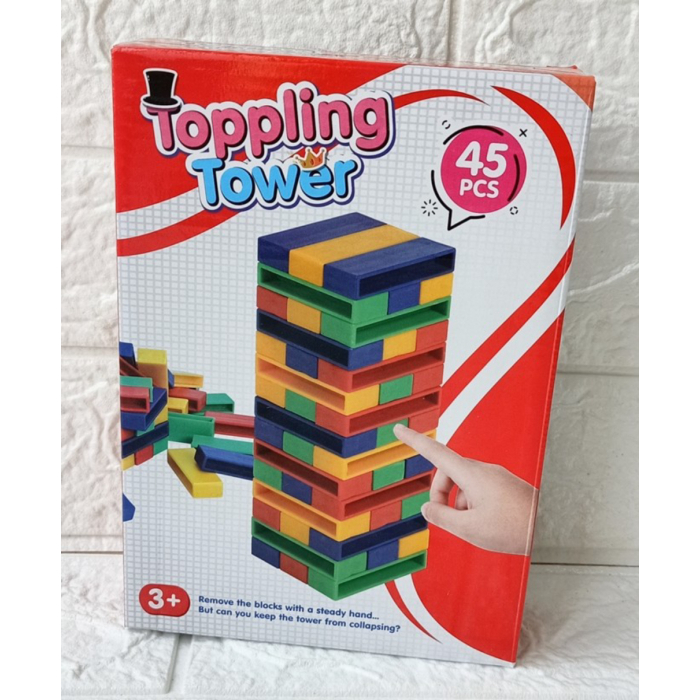 

Promo Mainan Edukasi Edukatif Toppling Tower No.612 Limited