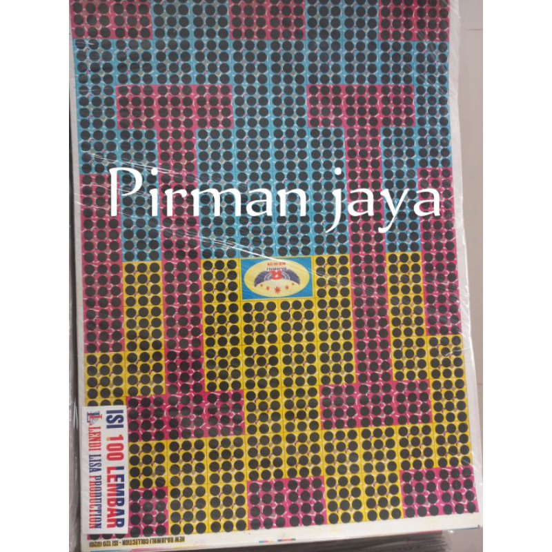 mainan gosokan macem titik isi 56 lembar kertas cod