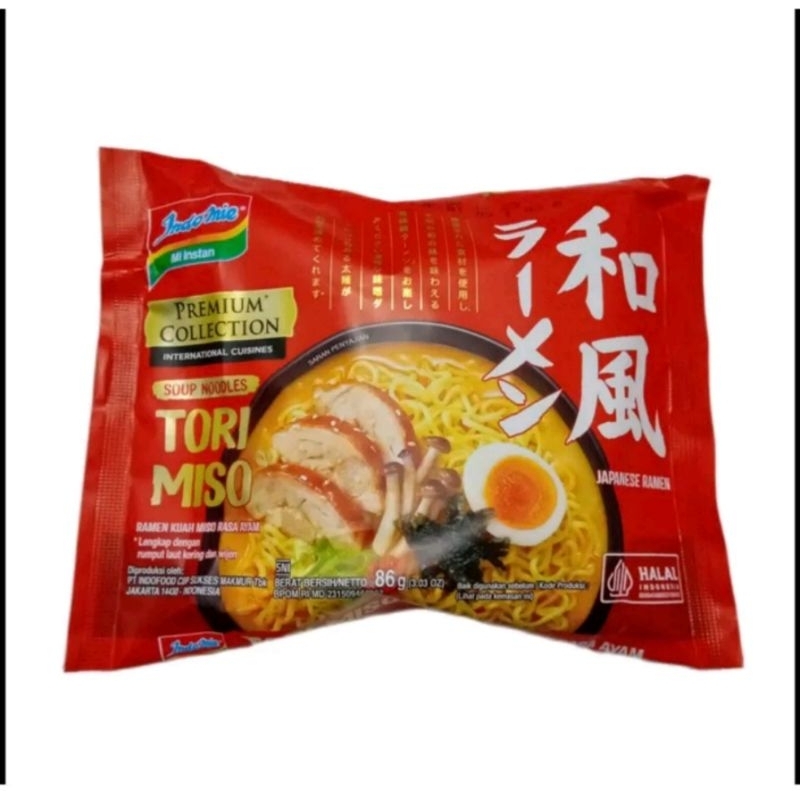 Indomie Ramen Kuah Tori Miso
