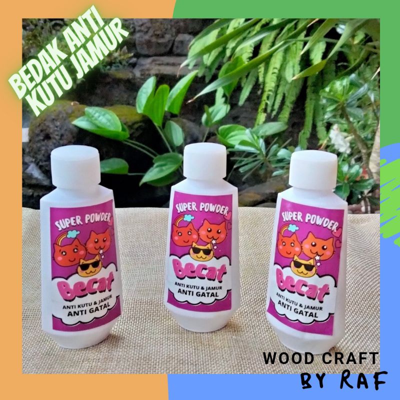 Bedak Kucing Anti Kutu Jamur dan Gatal