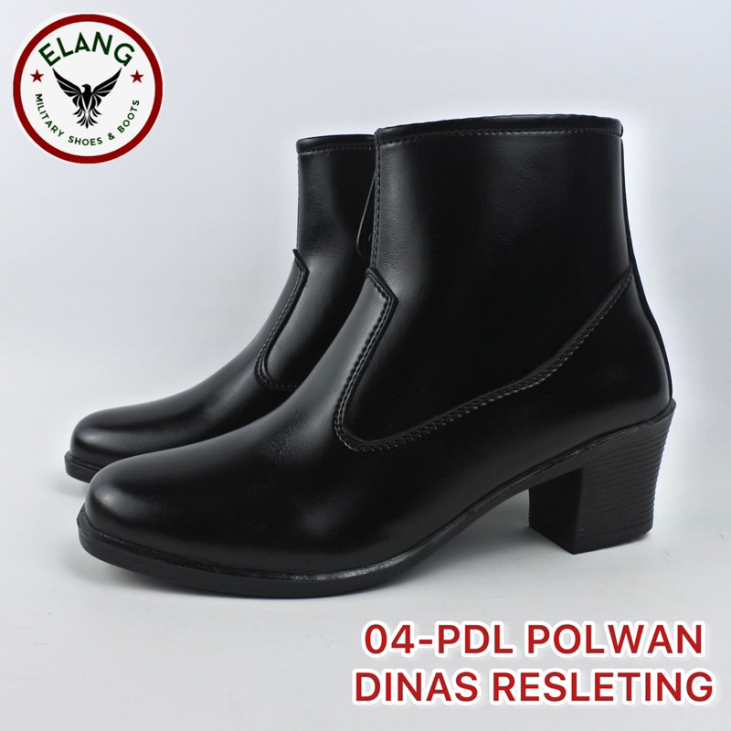 Sepatu PDL WANITA DINAS POLWAN DISHUB Sepatu Polwan