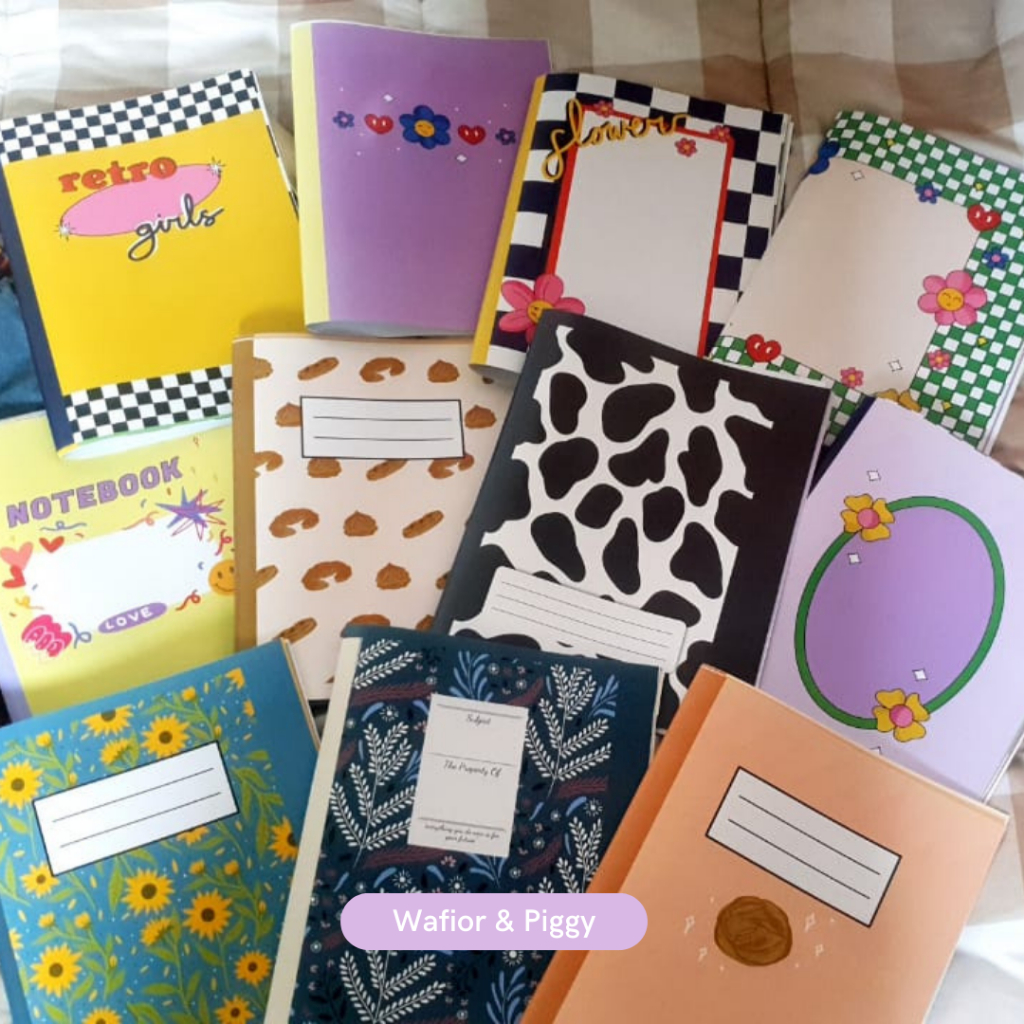 

[PO] WAFIOR JOURNAL - SAMPUL BUKU AESTHETIC LUCU/BOOK COVER B5 BIGBOOS/BOXY/BMB/CAMPUS L A5 SIDU/