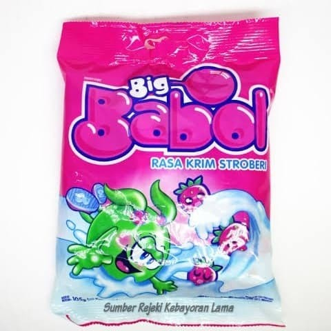 

PERMEN BABOL RASA KRIM STROBERI HANYA 1 PCS BUKAN SATU PACK