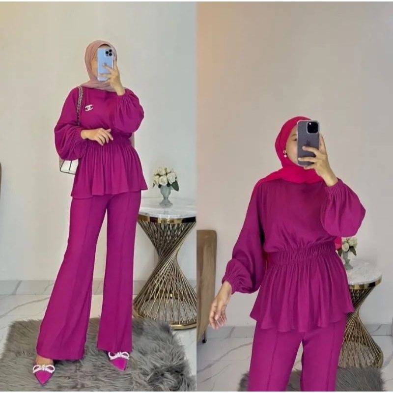 ROSITA SETELAN CUTBRAY CRINCLE / MARILY  SETELAN CRINCLE WANITA