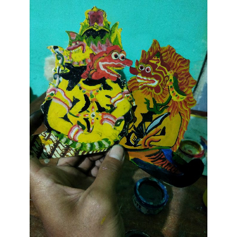 miniatur jaranan kepang buto banyuwangi custom