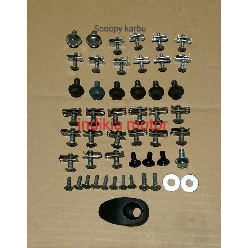 baut baud full body Honda Scoopy karbu Scoopy lama