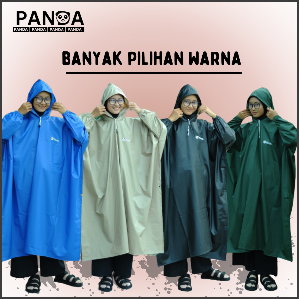 RAINCOAT JAS HUJAN PONCO /KELELAWAR Pria Wanita Terbaik Anti Rembes