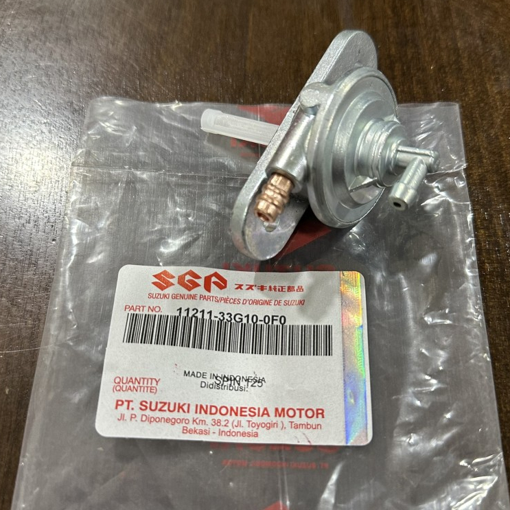 SPIN 125 KERAN BENSIN KRAN FUEL MOTOR SKYDRIVE SKYWAVE SATRIA 2 TAK 2T