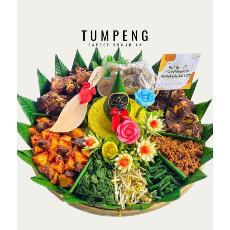 

TUMPENG 10 PORSI MEDAN BY DAPOER RUMAH AK
