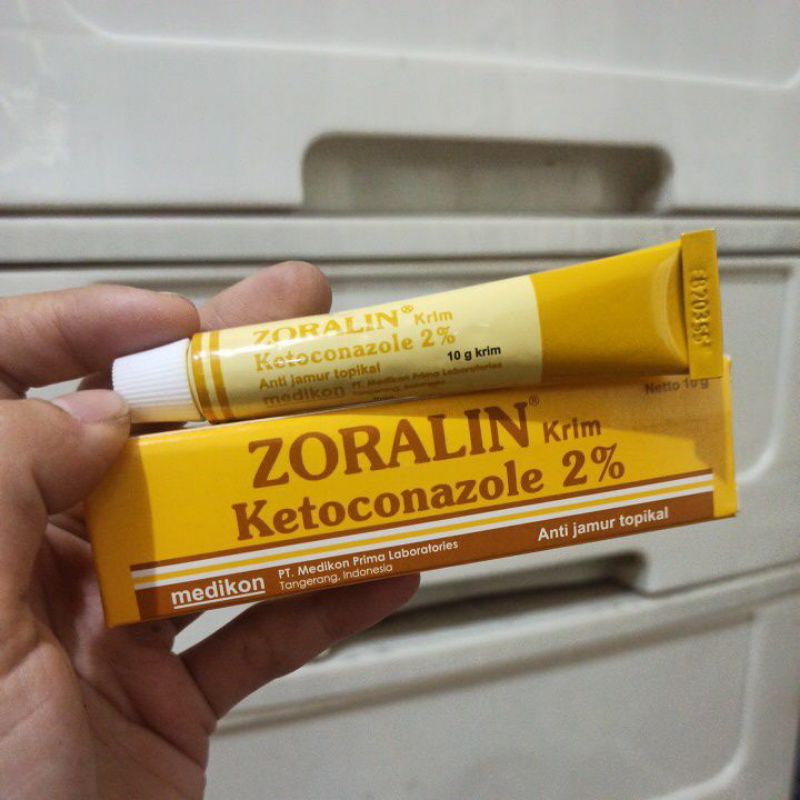 Zoralin 2% ketoconazole krim salep gatal jamur